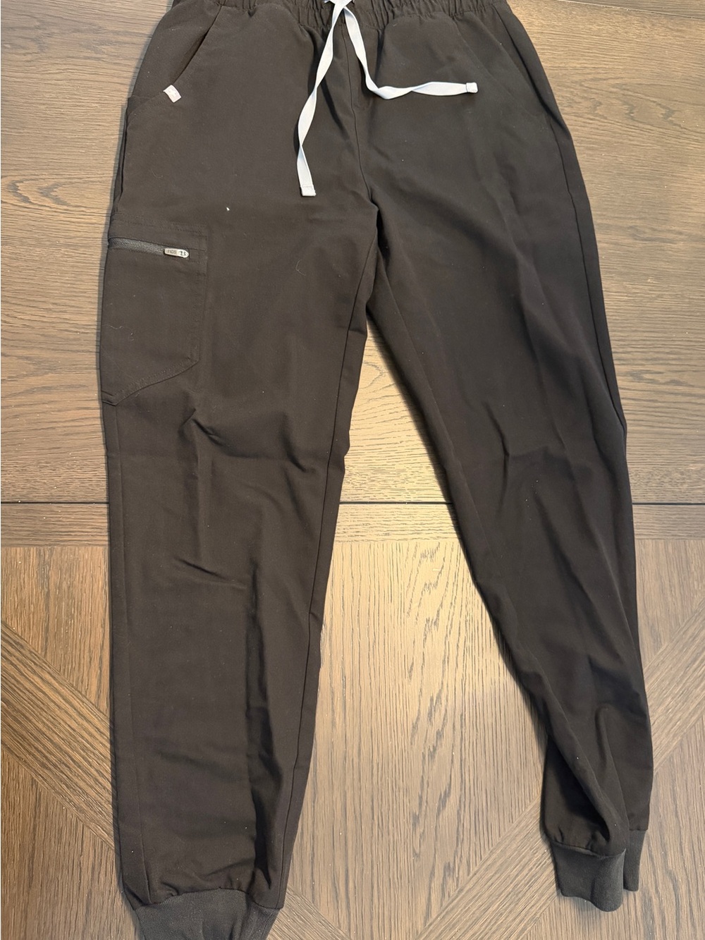 Figs Black Zamora - High Waisted Scrub Pants